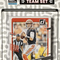 Cincinnati Bengals 2023 Donruss Factory Sealed Team Set Featuring 4 Rated Rookie Cards