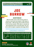 Joe Burrow 2023 Donruss Series Mint 4th Year Card #57
