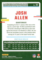 Josh Allen 2023 Donruss Series Mint Card #32
