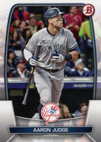 New York Yankees 2023 Bowman 10 Card Team Set made by Topps with Aaron Judge PLUS
