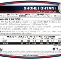Shohei Ohtani 2023 Bowman Baseball Series Mint Card #51