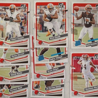 Cleveland Browns 2023 Donruss Factory Sealed Team Set with 2 Rated Rookie Cards