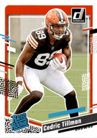 Cleveland Browns 2023 Donruss Factory Sealed Team Set with 2 Rated Rookie Cards
