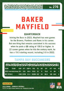 Baker Mayfield 2023 Donruss Football Series Mint Card #276