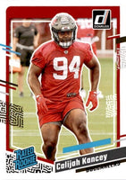 Tampa Bay Buccaneers 2023 Donruss Factory Sealed Team Set with a Rated Rookie Card of Calijah Kancey and YaYa Diaby
