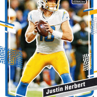 Los Angeles Chargers 2023 Donruss Factory Sealed Team Set with 4 Rated Rookie Cards