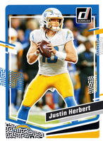 Justin Herbert 2023 Donruss Football Series Mint Card #158
