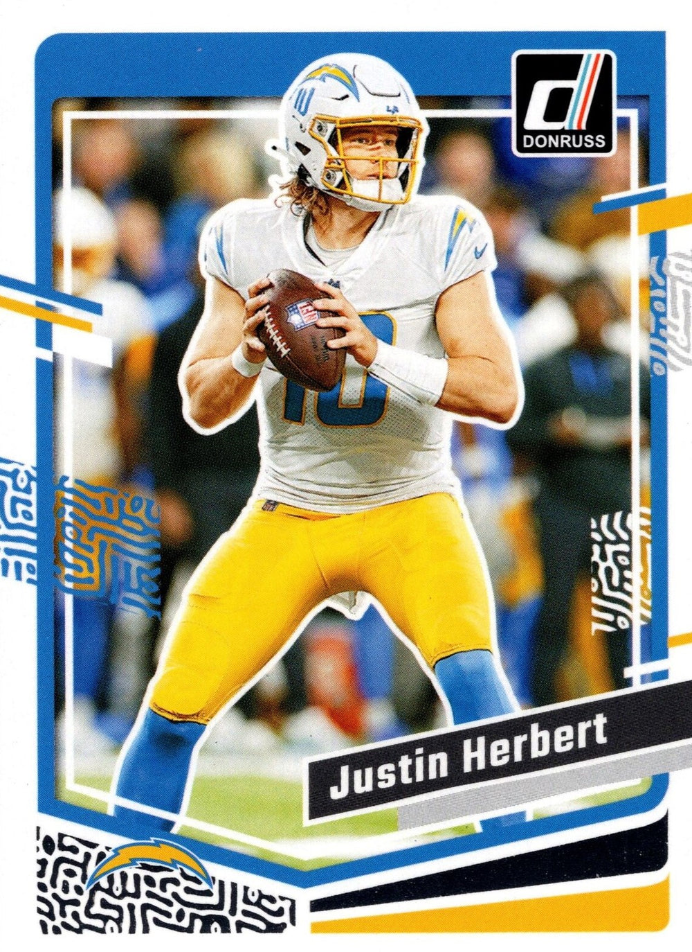 Justin Herbert 2023 Donruss Football Series Mint Card #158