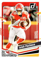 Isiah Pacheco 2023 First Donruss Series Mint Card #144
