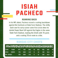 Isiah Pacheco 2023 First Donruss Series Mint Card #144