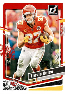 Travis Kelce 2023 Donruss Football Series Mint Card #151