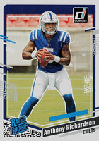 Indianapolis Colts 2023 Donruss Factory Sealed Team Set Featuring Anthony Richardson and 3 Other Rated Rookie Cards
