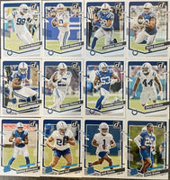 Indianapolis Colts 2023 Donruss Factory Sealed Team Set Featuring Anthony Richardson and 3 Other Rated Rookie Cards
