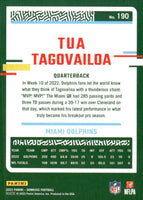 Tua Tagovailoa 2023 Donruss Series Mint Card #190
