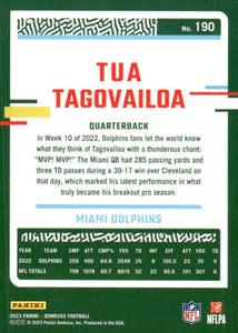 Miami Dolphins 2023 Donruss Factory Sealed Team Set with Tua Tagovailoa and Tyreek Hill plus Cam Smith and Devon Achane Rated Rookie Cards