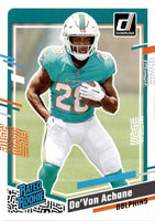 Miami Dolphins 2023 Donruss Factory Sealed Team Set with Tua Tagovailoa and Tyreek Hill plus Cam Smith and Devon Achane Rated Rookie Cards
