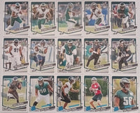 Philadelphia Eagles 2023 Donruss Factory Sealed Team Set with 4 Rated Rookie Cards
