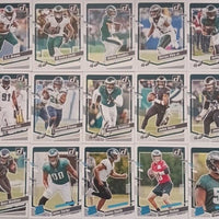 Philadelphia Eagles 2023 Donruss Factory Sealed Team Set with 4 Rated Rookie Cards