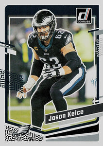 Philadelphia Eagles 2023 Donruss Factory Sealed Team Set with 4 Rated Rookie Cards