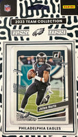 Philadelphia Eagles 2023 Donruss Factory Sealed Team Set with 4 Rated Rookie Cards
