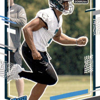 Philadelphia Eagles 2023 Donruss Factory Sealed Team Set with 4 Rated Rookie Cards