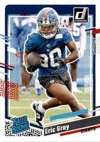 New York Giants 2023 Donruss Factory Sealed Team Set with 3 Rated Rookie cards
