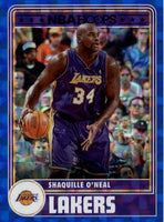 Shaquille O'Neal 2023 2024 Hoops Series Hyper Blue Version Mint Tribute Card #289
