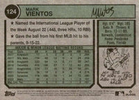 Mark Vientos 2023 Topps Heritage Series Mint Rookie Card #124
