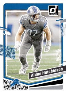 Aidan Hutchinson 2023 Donruss Football Series Mint 2nd Year Card #94