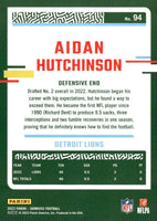 Aidan Hutchinson 2023 Donruss Football Series Mint 2nd Year Card #94
