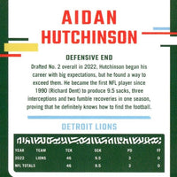 Aidan Hutchinson 2023 Donruss Football Series Mint 2nd Year Card #94