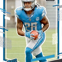 2023 Donruss Football Factory Sealed HOBBY Version Set with a Bonus Pack of 5 Optic Rated Rookie Preview Holos