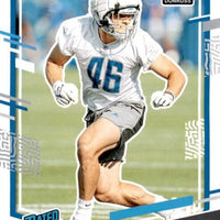 Jack Campbell 2023 Donruss Football Series Mint RATED ROOKIE Card #330
