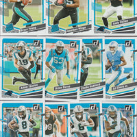 Carolina Panthers 2023 Donruss Factory Sealed Team Set with Rated Rookie Cards of Bryce Young #311 and Jonathan Mingo