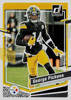 Pittsburgh Steelers 2023 Donruss Factory Sealed Team Set with 3 Rated Rookie Cards
