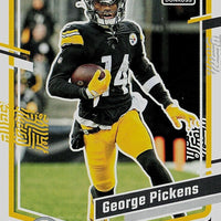 Pittsburgh Steelers 2023 Donruss Factory Sealed Team Set with 3 Rated Rookie Cards