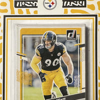 Pittsburgh Steelers 2023 Donruss Factory Sealed Team Set with 3 Rated Rookie Cards