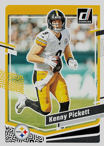 Pittsburgh Steelers 2023 Donruss Factory Sealed Team Set with 3 Rated Rookie Cards