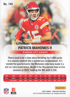 Patrick Mahomes II 2023 Panini Prestige Series Mint Card #149
