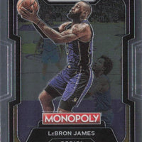 LeBron James 2023 2024 Panini Prizm Monopoly Series Mint Card #40