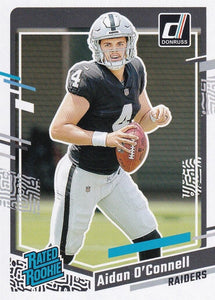 Las Vegas Raiders 2023 Donruss Factory Sealed Team Set with 4 Rated Rookie Cards