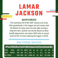 Lamar Jackson 2023 Donruss Football Series Card #18