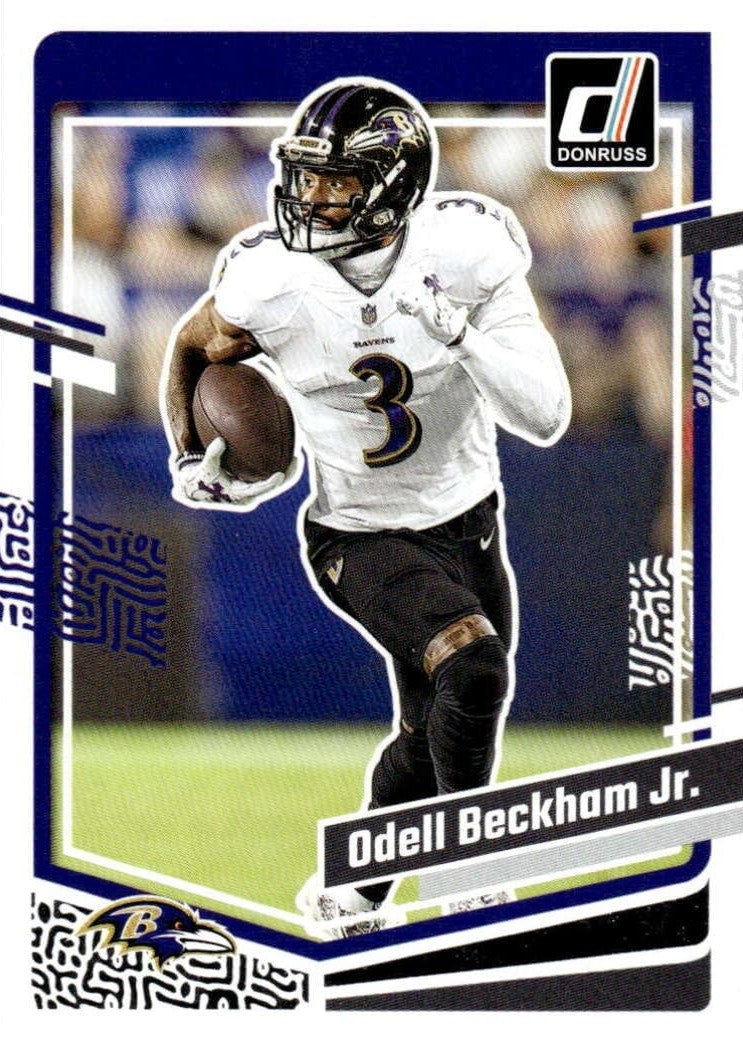 Odell Beckham 2023 Donruss Football Series Card #25