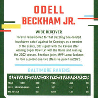 Odell Beckham 2023 Donruss Football Series Card #25