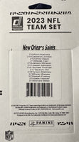 New Orleans Saints 2023 Donruss Factory Sealed Team Set with 4 Rated Rookie Cards
