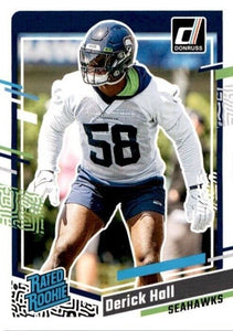 Seattle Seahawks 2023 Donruss Factory Sealed Team Set with Jaxon Smith Njigba and 4 Other Rated Rookie Cards