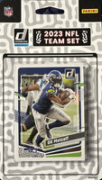 Seattle Seahawks 2023 Donruss Factory Sealed Team Set with Jaxon Smith Njigba and 4 Other Rated Rookie Cards
