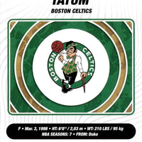 Jayson Tatum 2023 2024 Panini Limited Edition Full Sized Sticker Card Series Mint Card #94