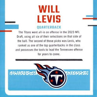 Tennessee Titans 2023 Donruss Factory Sealed Team Set Featuring Rated Rookie Cards of Will Levis, Peter Skoronski and Tyjae Spears