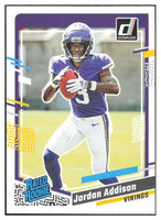 Minnesota Vikings 2023 Donruss Factory Sealed Team Set Featuring 3 Rated Rookie Cards
